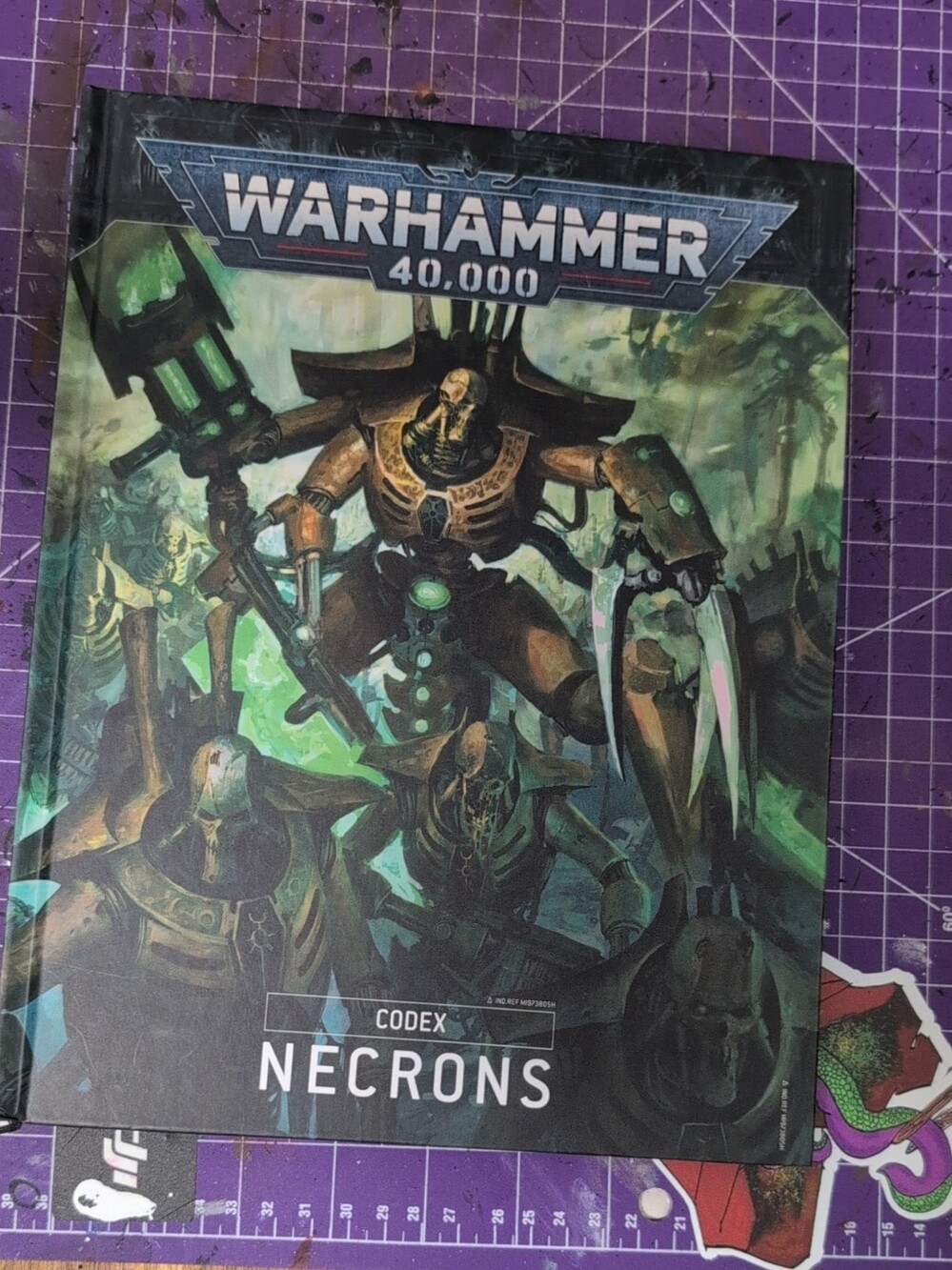 Warhammer 40,000 Codex: Necrons Hardcover - Black & Green